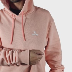 Blusão Moletom Rip Curl Corporate Hood Salmon Masculino - Foto 2