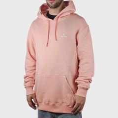 Blusão Moletom Rip Curl Corporate Hood Salmon Masculino - Foto 3