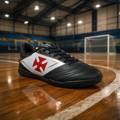 Chuteira Futsal Infantil OXN Pro 2 Vasco - Foto 6