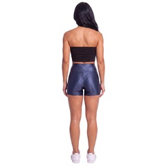 Conjunto Esportivo Fitness Top Tube Faixa e Short New Zig Vekyo Feminino - Foto 3