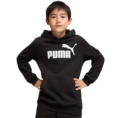 Blusão de Moletom com Capuz Puma No. 1 Logo Fleece Infantil - Foto 1