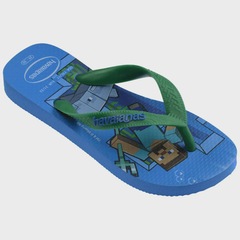 Chinelo Infantil Havaianas Menino Top Minecraft - Foto 4
