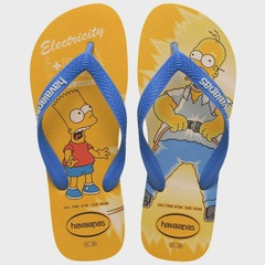 Chinelo Masculino Havaianas Simpsons - Foto 1