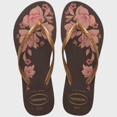 Chinelo Feminino Havaianas Slim Organic - Foto 1