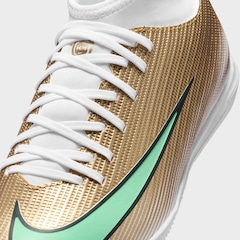 Chuteira de Futsal Infantil Kyllian Mbappé Nike Mercurial Superfly 11 Club - Foto 7