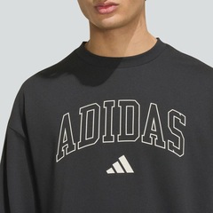 Blusão de Moletom Adidas Seasonals Masculino - Foto 4