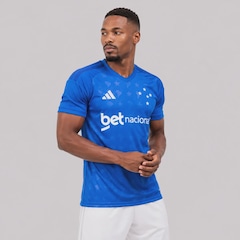 Camisa do Cruzeiro I 26/27 com Patrocínio Adidas Masculina - Foto 3