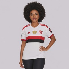 Camisa do Flamengo II 26/27 Patch Libertadores Adidas Feminina - Foto 1