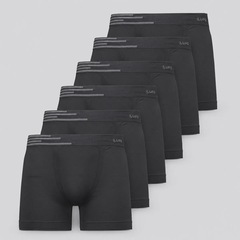 Kit Cueca Boxer Lupo Fiber Man 20 - 6 Unidades - Foto 1