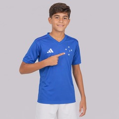 Camisa do Cruzeiro I 26/27 Adidas Fanshirt Infantil - Foto 2