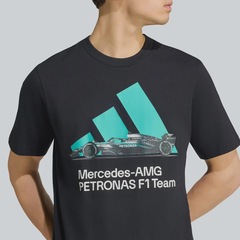 Camiseta Adidas Mercedes AMG Petronas GFX Masculina - Foto 5