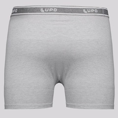 Kit Cueca Boxer Lupo Basic Algodão com Elastano - 3 Unidades - Foto 5