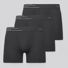 Kit Cueca Boxer Lupo Fiber Man - 3 Unidades - Foto 1