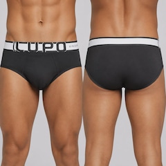 Kit Cueca Slip Lupo Algodão com Elastano - 3 Unidades - Foto 3