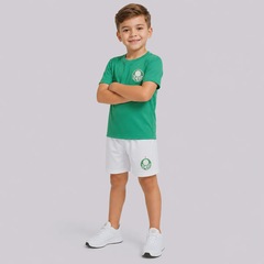 Kit Uniforme de Futebol do Palmeiras 1914 Infantil - Foto 2