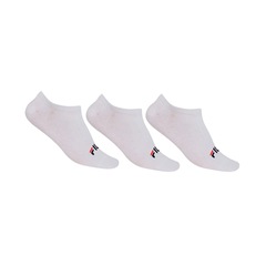 Kit Meias Cano Curto Fila Lisa com 3 Pares - Adulto - Foto 1