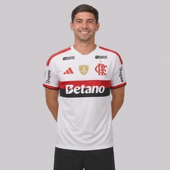 Camisa do Flamengo II 26/27 Patch Libertadores adidas Masculina - Foto 1
