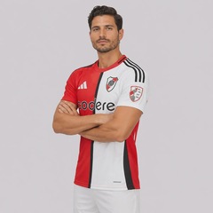 Camisa River Plate III 25/26 Patch Libertadores adidas Masculina - Foto 3