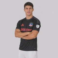 Camisa Colo-Colo II 26/27 Patch Libertadores adidas Masculina - Foto 2