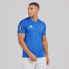 Camisa do Cruzeiro I 26/27 Patch Libertadores adidas Masculina - Foto 2