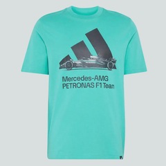 Camiseta adidas Mercedes AMG Petronas GFX Masculina - Foto 6