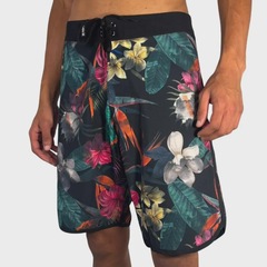 Bermuda Hurley Dirty Flower - Masculina - Foto 1
