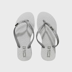 Chinelo Colcci Glitter Feminino - Foto 1