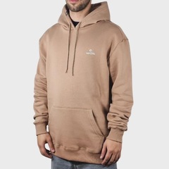 Blusão de Moletom Rip Curl Corporate Hood Walnut - Masculino - Foto 3