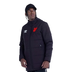 Jaqueta Parka do Athletico PR Umbro Viagem 2023/24 Masculina - Foto 1