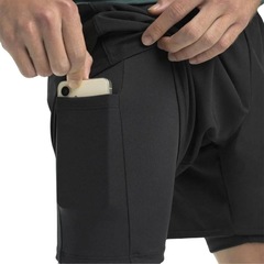 Bermuda Selene Dupla 2 em 1 c/bolso Masculina - Foto 3