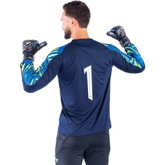 Camisa de Goleiro Poker Defender Manga Longa Masculina - Foto 2