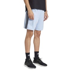 Shorts adidas Essentials 3 Stripes French Terry Masculino - Foto 3