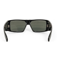 Óculos Evoke Bomber BRH01 Black Shine Verde G15 Total - Foto 4