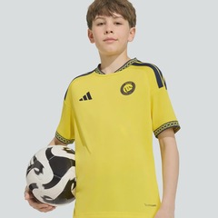 Camisa Al Nassr Home 26/27 7 Ronaldo adidas Infantil - Foto 6