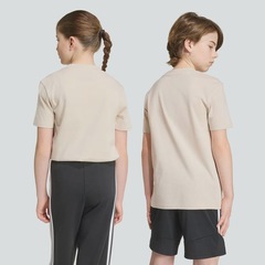 Camiseta adidas Essentials Logo Linear Infantil - Foto 2