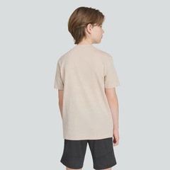 Camiseta adidas Essentials Logo Linear Infantil - Foto 4