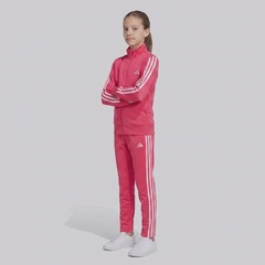 Agasalho adidas Essentials 3 Stripes Infantil - Foto 3