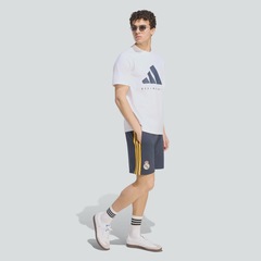 Camiseta adidas Real Madrid DNA Gráfica Masculina - Foto 5