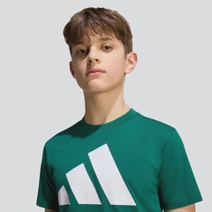 Camiseta adidas Essentials Big Logo Infantil - Foto 3