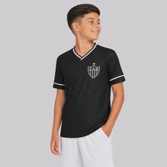 Camisa do Atlético Mineiro Black Infantil - Foto 3