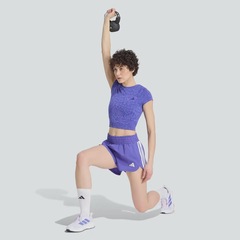 Short adidas Pacer High W Feminino - Foto 6