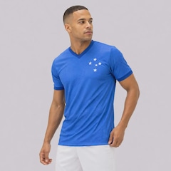 Camisa do Cruzeiro Retrô 1976 Jacquard Masculina - Foto 2