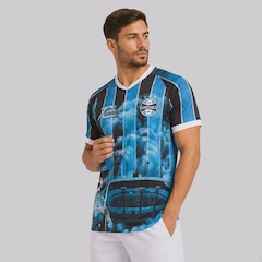 Camisa do Grêmio Olímpico Monumental Dry Fit Masculina - Foto 2