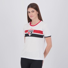 Kit Camisa do São Paulo Change e Stencil Feminina - 2 Unidades - Foto 6