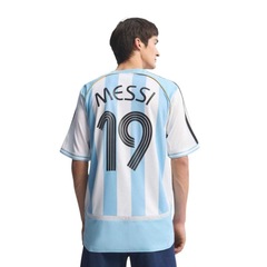 Camisa Argentina Messi I 2006 adidas Masculina - Foto 2