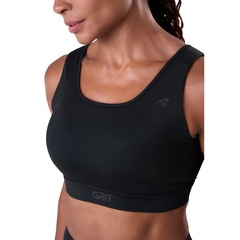 Top Authen Grit Bossa Ajustável 1 Bolso Reto Feminino - Foto 1