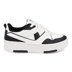 Tênis Feminino Done Head Detalhes Recortes Streetwear - Foto 1
