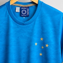 Camisa do Cruzeiro Raglan Momento Ocean Braziline - Masculina - Foto 3