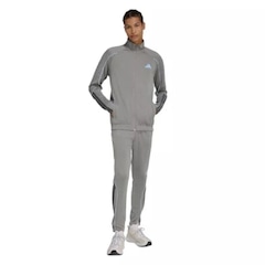 Conjunto de Agasalho adidas Stadium Três Listras Masculino - Foto 1