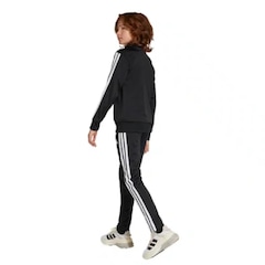 Agasalho adidas Malha Seasonal Essentials Tiberio Três Listras Infantil - Foto 2